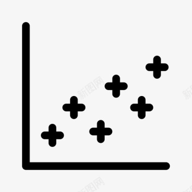 眩光点点图图表图标图标