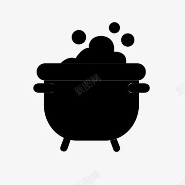 煎饼锅锅厨师食物图标图标