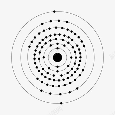 096铯厘米功率放射性图标图标