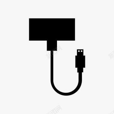 安全员C类加密狗电缆数据图标图标