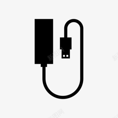 安全员C类加密狗电缆数据图标图标