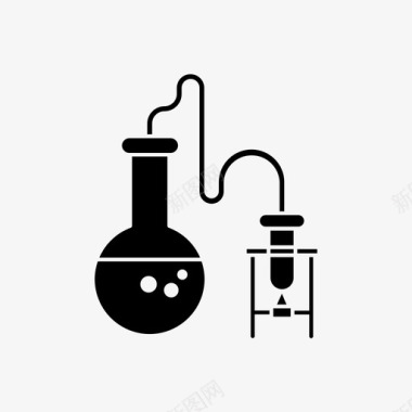 实验科学的图标化学教育实验图标图标