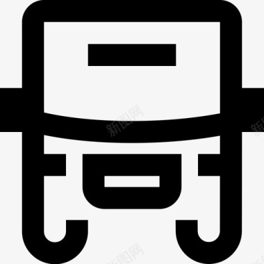 公共交通标识公共汽车公共交通旅行图标图标