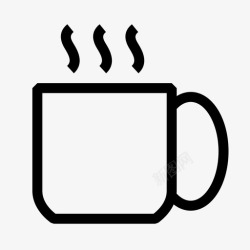 太平洋咖啡咖啡舒适马克杯图标高清图片