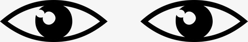 图标眼睛观察眼睛视野图标图标