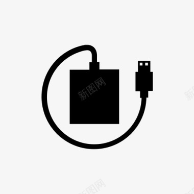 安全员C类加密狗电缆数据图标图标