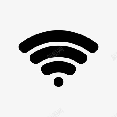 WIFI科技wifi图标图标