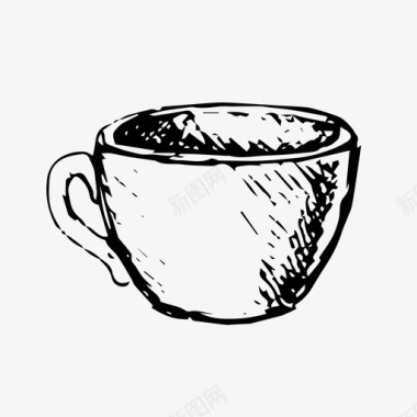 茶杯马克杯小杯图标图标