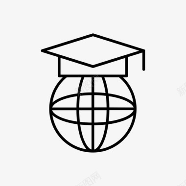 世界教育大学学校图标图标