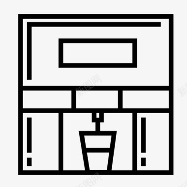 净水器电器饮水机图标图标