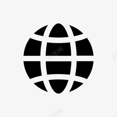 网状物图标图标