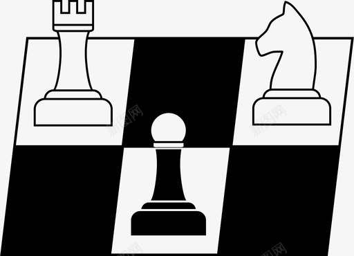 国际象棋棋局国际象棋国际象棋棋盘国际象棋比赛图标图标