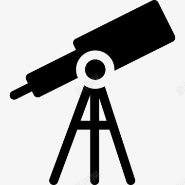 天文望远镜教育用图标图标