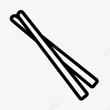 餐具筷子图标图标