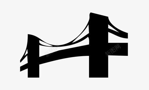 桥梁桩基桥梁图标