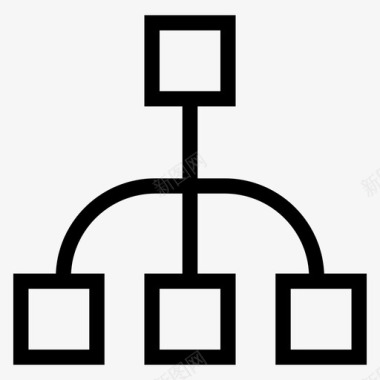 科技线框线框图标图标