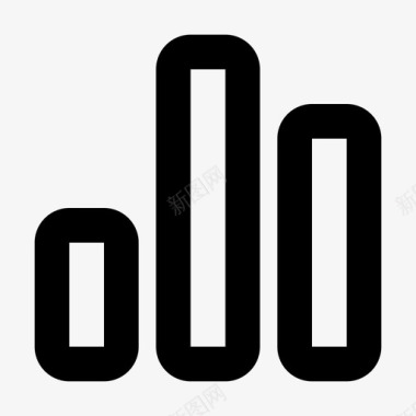 排名icon柱状图绩效排名图标图标