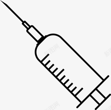 疫苗管家注射器注射剂医疗图标图标