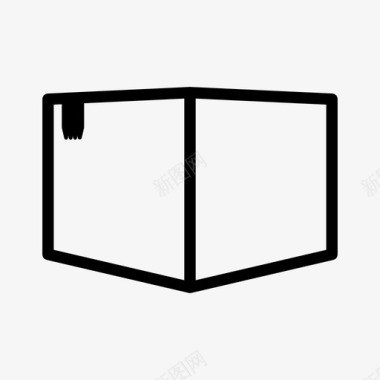 盒子空盒子包裹图标图标