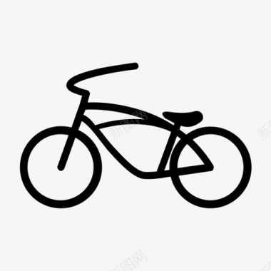 大小轮子自行车拉斯塔自行车自行车骑行图标图标