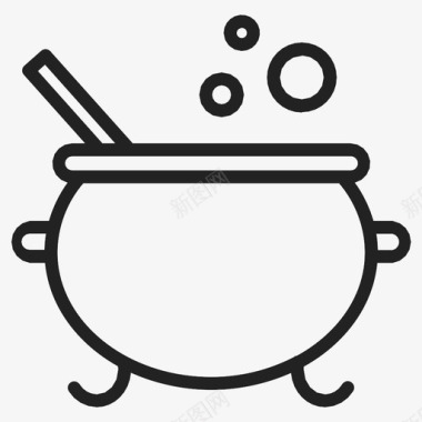 魔药煮锅所有圣器万圣节图标图标