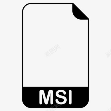 msi文件文件扩展名文件格式图标图标