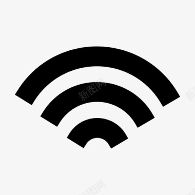 WiFi标志wifi图标图标