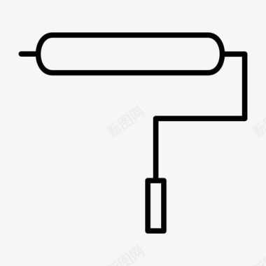 绳具油漆工具家庭修理改进图标图标