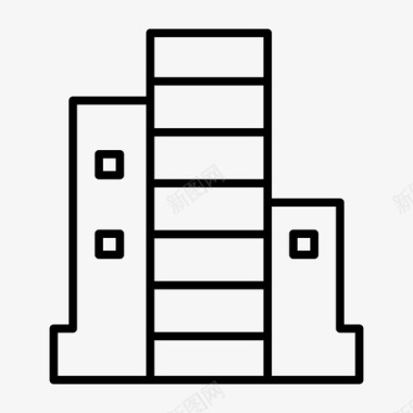 阿拉伯建筑物建筑物公寓办公楼图标图标