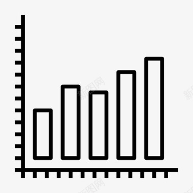 数据分析矢量图业务数据分析图标图标