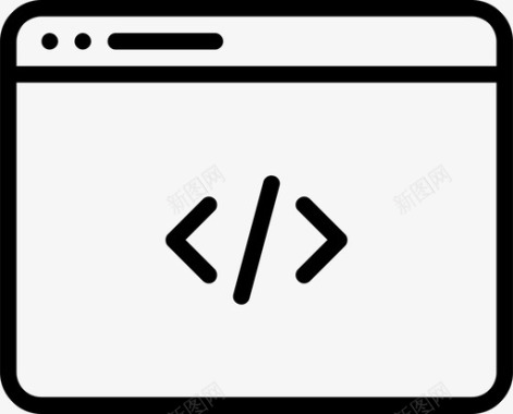 flash代码浏览器代码网站图标图标