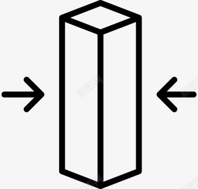 细支长方体六面体插入图标图标