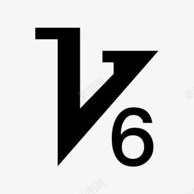 V艺术字v6图标