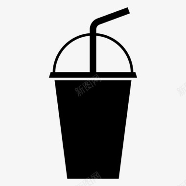 冷饮杯子咖啡冷饮图标图标