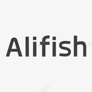 logo标识alifish_EN图标