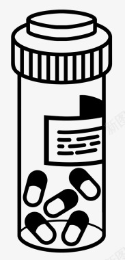 腌制罐子药瓶药品罐子图标图标