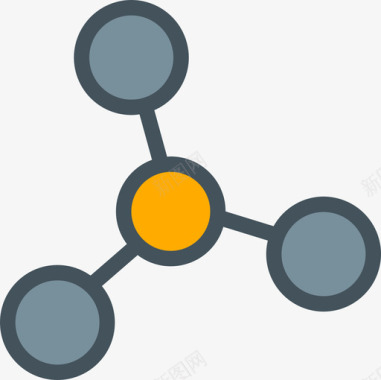 双11标志图标molecules图标