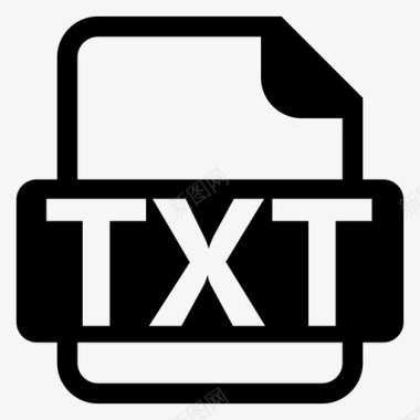 公共交通标识txt010图标