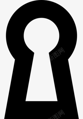 钥匙锁锁通道门图标图标