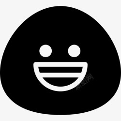 快乐咪咪快乐表情情绪图标高清图片