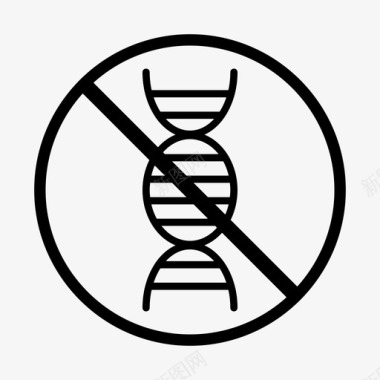 无转基因非转基因有机图标图标