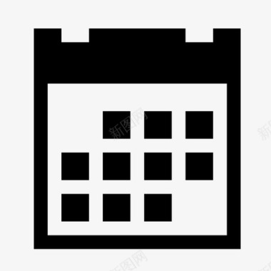 网格化-日历图标