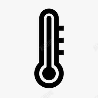 高温高温烤热图标图标