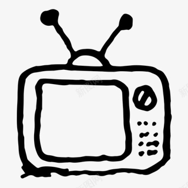 电视广播娱乐图标图标