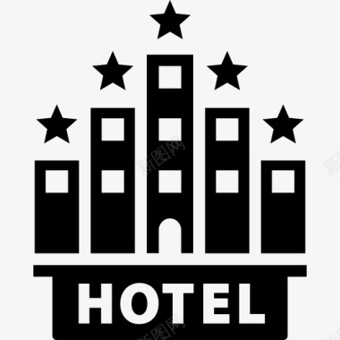 酒店圆桌酒店类型图标