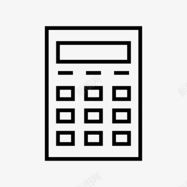 矢量计算器免费下载计算器算术数学图标图标