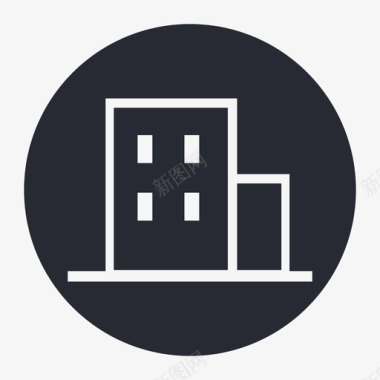 酒店圆桌酒店图标