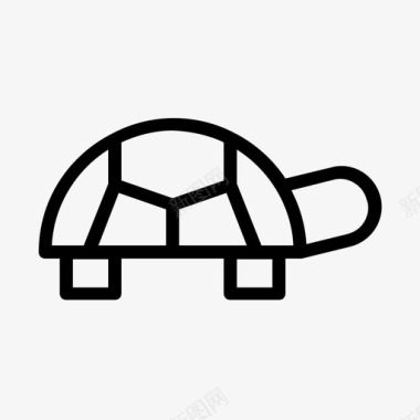 乌龟动物可爱图标图标