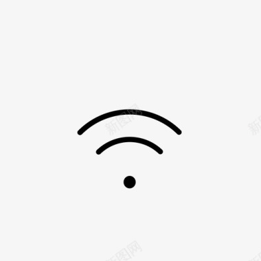 中等中等wifi计算机图标图标