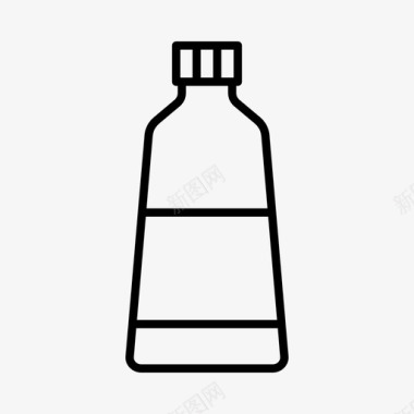 瓶子清洁剂清洁产品图标图标